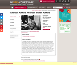 American Authors: American Women Authors, Spring 2003