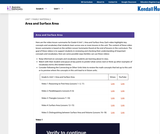 6.1 Area and Surface Area (Family Materials)